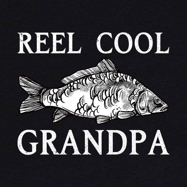 Fishing Grandpa Funny Dad Fathers Day Gift Fisherman by maelotti22925